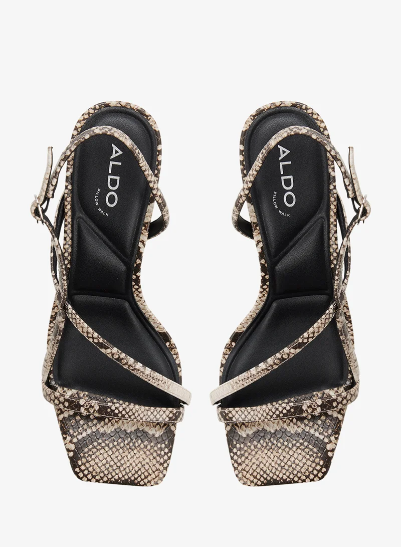 ALDO  Nastazia Sling Back Mid Heel Sandals for Women | Best Price UAE